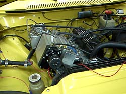 Supercharger in a 140-series Volvo
